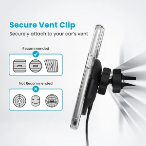 Kup Uchwyt samochodowy do kratki Speck Charging Vent Mount + ClickLock MagSafe 15W (czarny) - SPK688 - {ean13} - Sklep Home Screen