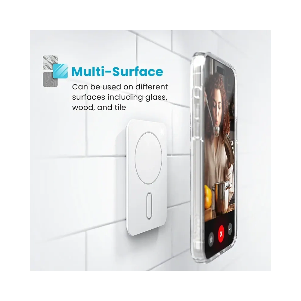 Speck Everywhere Mount + ClickLock - Uchwyt magnetyczny MagSafe (biały) - !ZAIMPORTOWANE - Speck