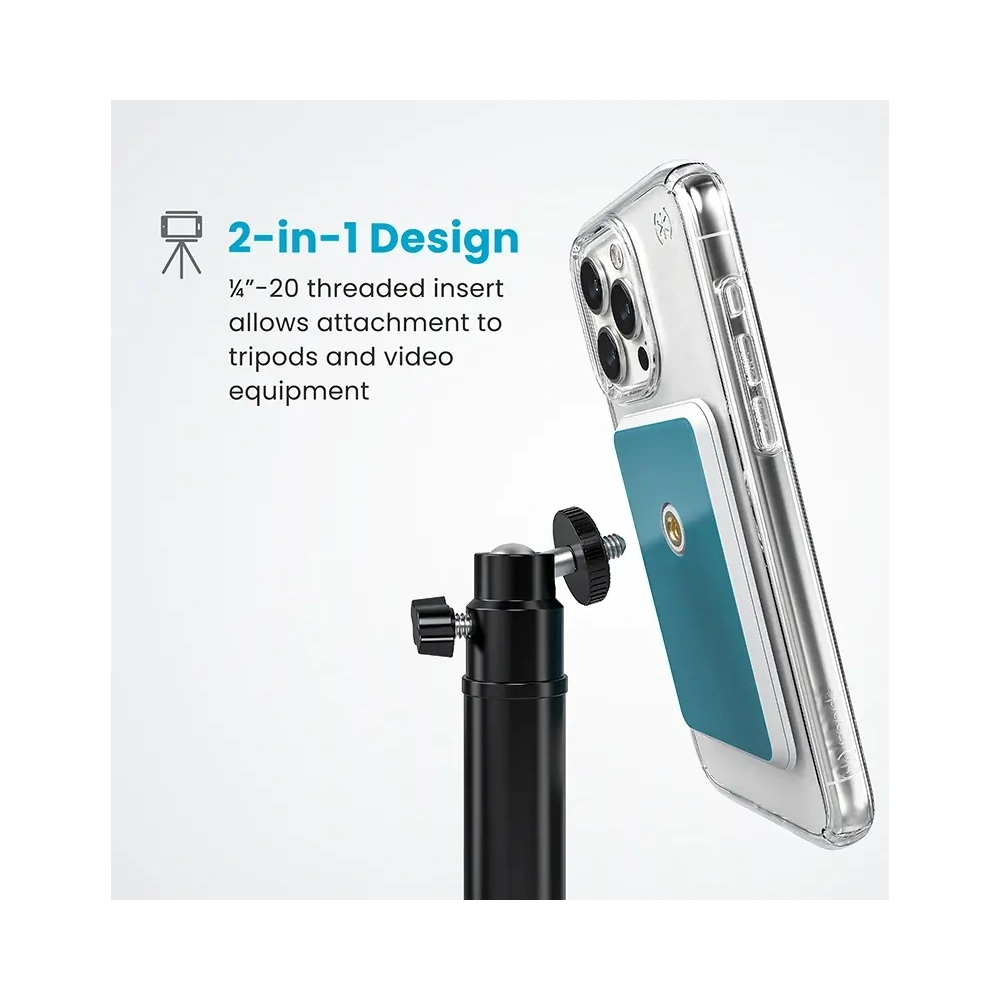 Speck Everywhere Mount + ClickLock - Uchwyt magnetyczny MagSafe (biały) - !ZAIMPORTOWANE - Speck