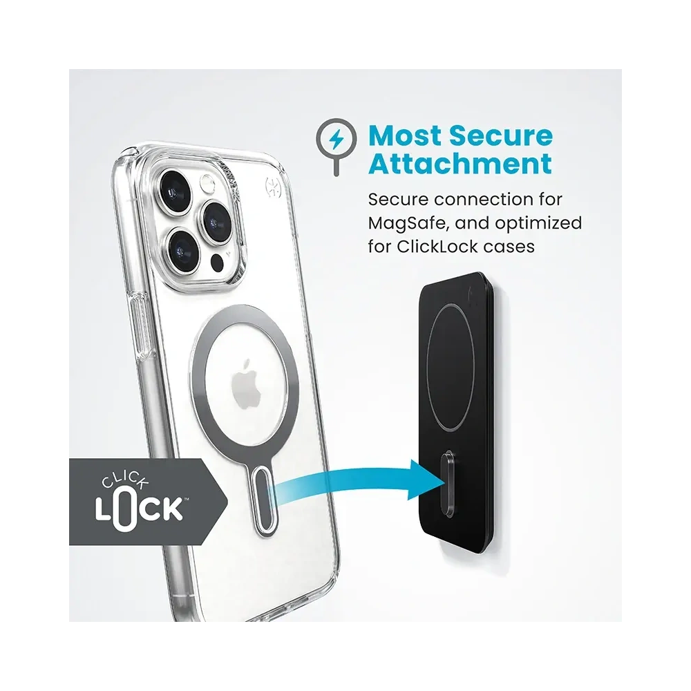 Speck Everywhere Mount + ClickLock - Uchwyt magnetyczny MagSafe (czarny) - !ZAIMPORTOWANE - Speck