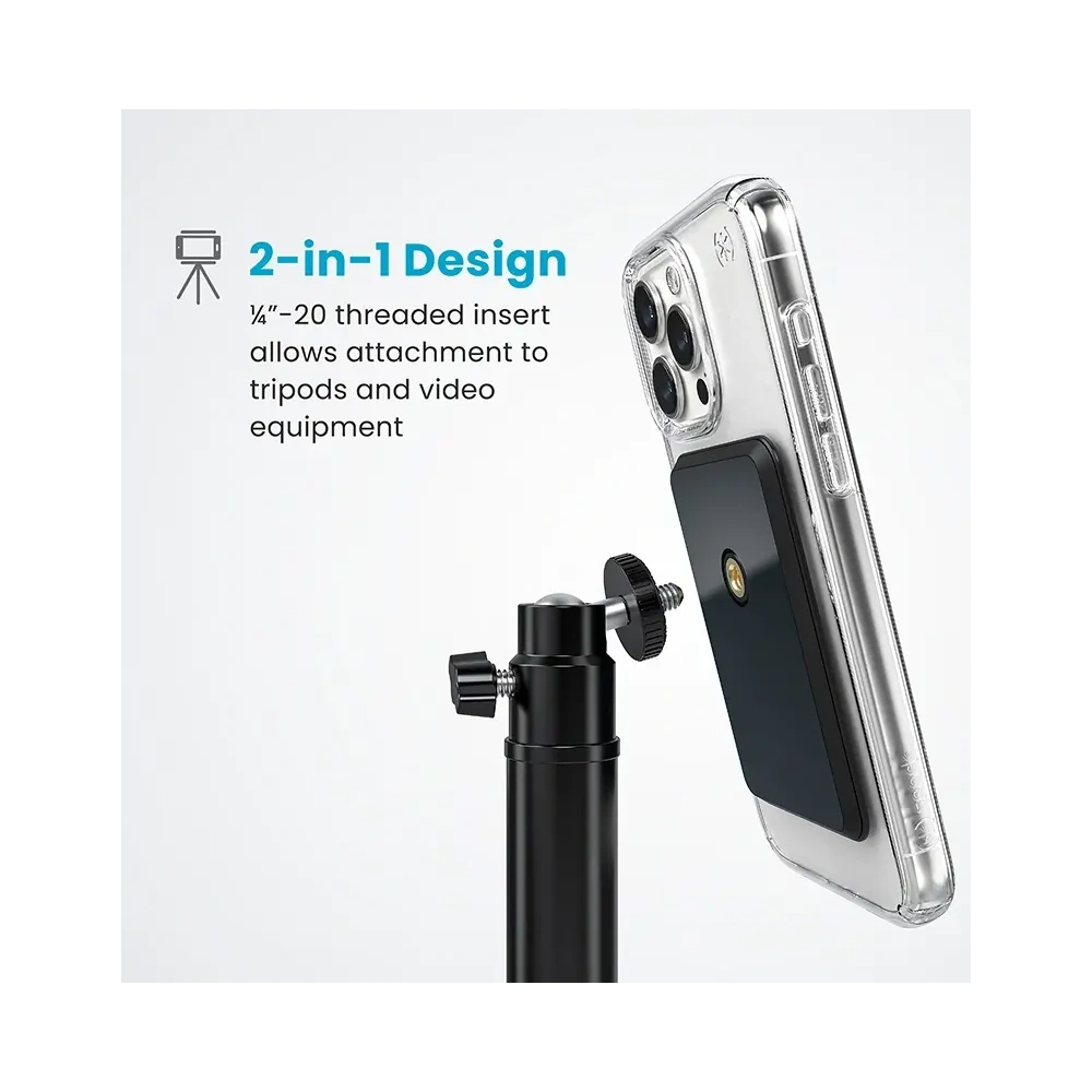 Speck Everywhere Mount + ClickLock - Uchwyt magnetyczny MagSafe (czarny) - !ZAIMPORTOWANE - Speck