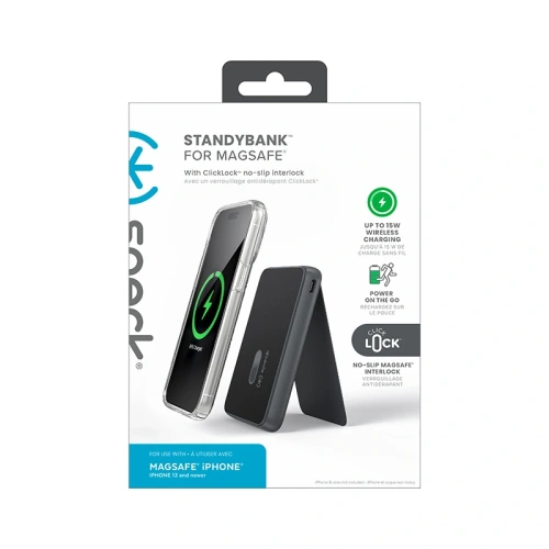 Kup Speck StandyBank + ClickLock MagSafe Powerbank 5000mAh + Ständer - SPK691 - {ean13} - Sklep Home Screen