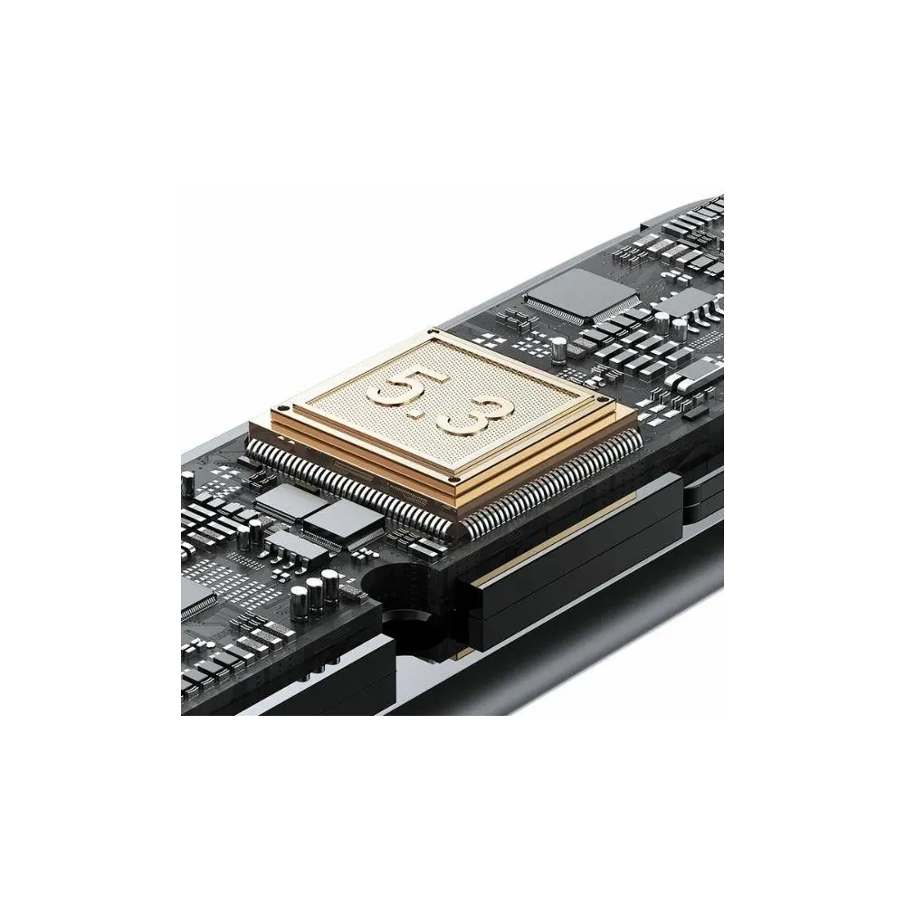 Bezprzewodowe słuchawki dokanałowe USAMS IF27 Bluetooth 5.3 czarne - Słuchawki dokanałowe - Usams