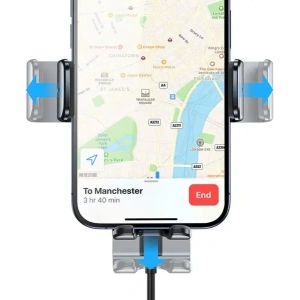 Kup Suport auto pentru parbriz/cockpit USAMS cu încărcător wireless de 15W, negru - USA1188 - {ean13} - Sklep Home Screen