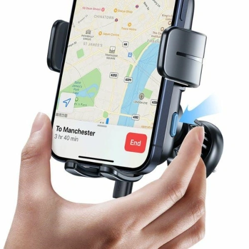 Kup Suport pentru grila mașinii USAMS cu încărcător wireless de 15W, negru - USA1189 - {ean13} - Sklep Home Screen
