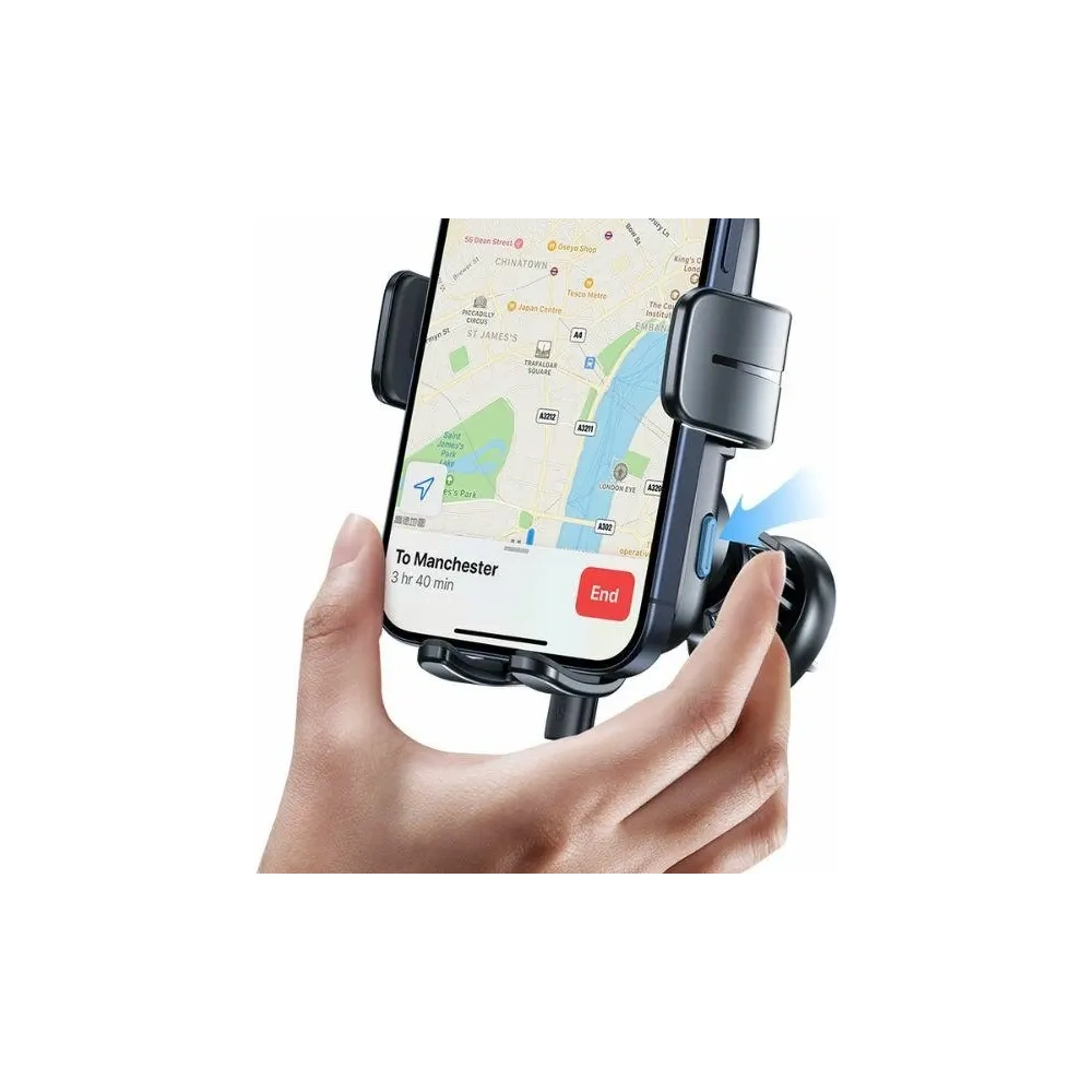 Uchwyt samochodowy do kratki nawiewu USAMS z ładowarką bezprzewodową 15W czarny - do kratki nawiewu - Usams