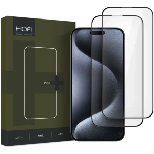 Buy Hofi Glass Pro+ Apple iPhone 16 Pro Black [2 PACK] - HOFI531 - {ean13} - Home Screen Store Europe