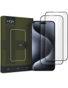 Hofi Glass Pro+ Apple iPhone 16 Pro Max Black [2 PACK] - iPhone 16 Pro Max - Hofi