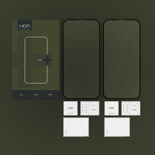 Kup Hofi Glas Pro+ Apple iPhone 16 Pro Max Schwarz [2 PACK] - HOFI532 - {ean13} - Sklep Home Screen