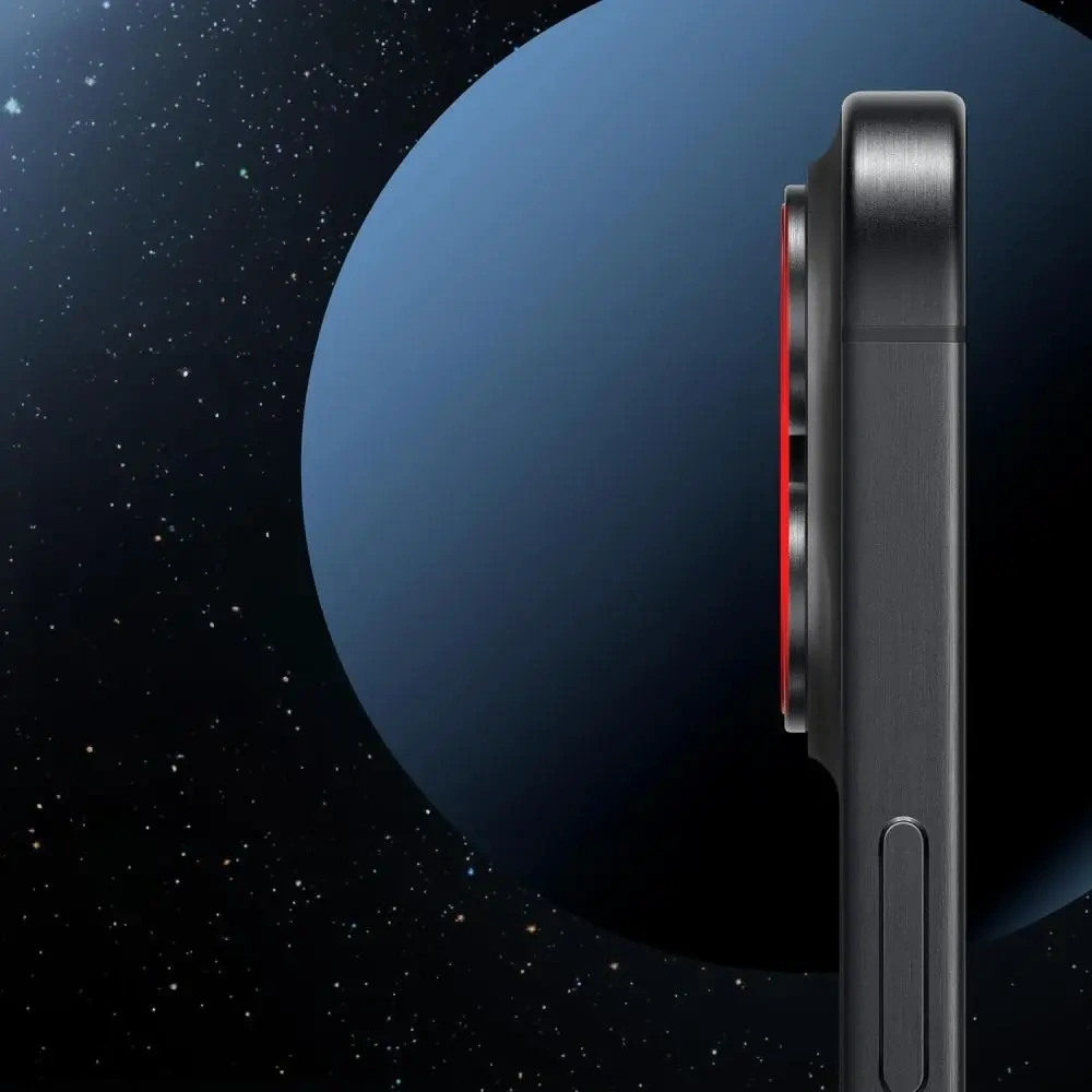 Nakładka Hofi Alucam Pro+ Apple iPhone 16 Pro / 16 Pro Max Black - iPhone 16 Pro Max - Hofi