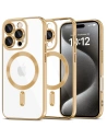 Etui Tech-Protect MagFlex MagSafe Apple iPhone 16 Pro Max Š shiny gold - iPhone 16 Pro Max - Tech-Protect