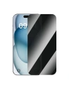 Edzett üveg privatizáló Baseus Superior iPhone 15-höz + 2x tisztítókészlet és EasyStick (átlátszó) - !IMPORTÁLVA - Baseus