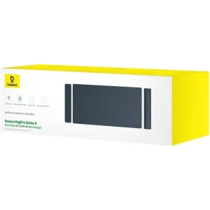 Baseus MagPro II desk mat with inductive charger (black) - Mouse pads - Baseus