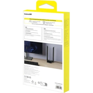 Kup Baseus FastJoy Adapter WiFi 1300Mbps (schwarz) - BSU8846 - {ean13} - Sklep Home Screen