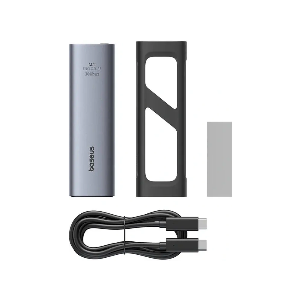 Obudowa dysku SSD Baseus FlyJoy (szary) - Obudowy dysków / pendrive - Baseus