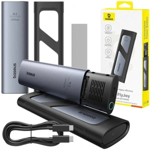 Buy Baseus FlyJoy SSD enclosure (grey) - BSU8848 - {ean13} - Home Screen Store Europe