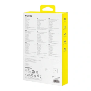 Baseus PortalJoy 13v1 adaptér USB-C / 2xHDMI, DP, VGA, 2xUSB-C, 3xUSB-A, PD, RJ45, SD/TF, jack 3.5mm (šedý) - Adaptéry/HUBy - Baseus