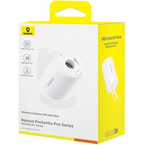 Kup Baseus PocketGo tragbare Pumpe (weiß) - BSU8850 - {ean13} - Sklep Home Screen