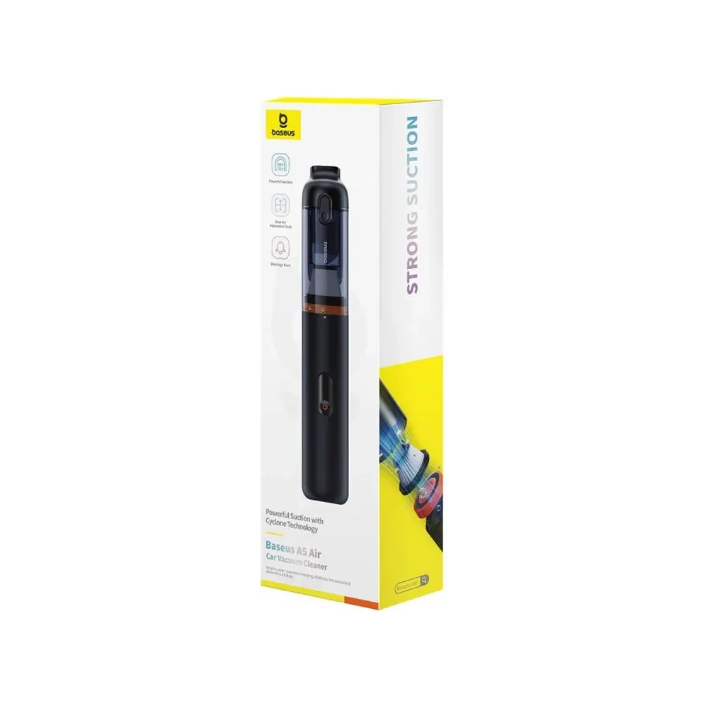 Odkurzacz samochodowy Baseus A5 Air 12000Pa (czarny) - Sprzątanie i dezynfekcja - Baseus