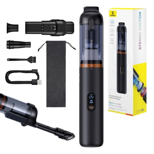 Buy Baseus A5 Air 12000Pa car hoover (black) - BSU8865 - {ean13} - Home Screen Store Europe