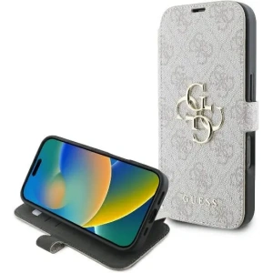 Kup Guess GUBKP16L4GMGPI Apple iPhone 16 Pro carte 4G Metal Logo roz - GUE3593 - {ean13} - Sklep Home Screen