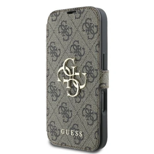 Kup Guess GUBKP16M4GMGBR Apple iPhone 16 Plus kniha 4G Metal Logo hnědá - GUE3594 - {ean13} - Sklep Home Screen