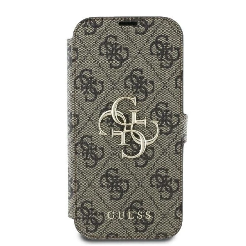 Kup Guess GUBKP16M4GMGBR Apple iPhone 16 Plus kniha 4G Metal Logo hnědá - GUE3594 - {ean13} - Sklep Home Screen