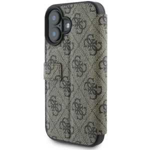 Kup Guess GUBKP16M4GMGBR Apple iPhone 16 Plus carte 4G Logo metalic maro - GUE3594 - {ean13} - Sklep Home Screen