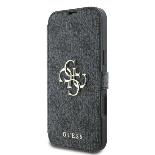 Kup Guess GUBKP16M4GMGGR Apple iPhone 16 Plus kniha 4G Metal Logo černá - GUE3595 - {ean13} - Sklep Home Screen