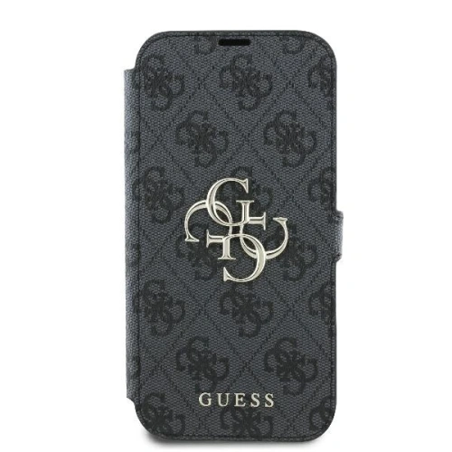 Kup Guess GUBKP16M4GMGGR Apple iPhone 16 Plus kniha 4G Metal Logo černá - GUE3595 - {ean13} - Sklep Home Screen