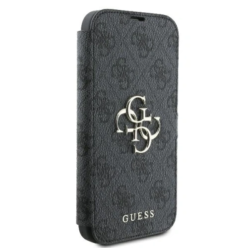Kup Guess GUBKP16M4GMGGR Apple iPhone 16 Plus kniha 4G Metal Logo černá - GUE3595 - {ean13} - Sklep Home Screen