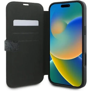 Kup Guess GUBKP16M4GMGGR Apple iPhone 16 Plus kniha 4G Metal Logo černá - GUE3595 - {ean13} - Sklep Home Screen