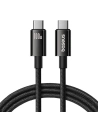 Baseus Tungsten Gold USB-C / USB-C kabel 100W 1.5m (černý) - USB-C - USB-C - Baseus