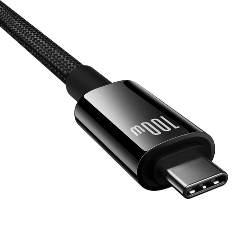 Kup Baseus Tungsten Gold USB-C / USB-C kábel 100W 1.5m (fekete) - BSU8867 - {ean13} - Sklep Home Screen