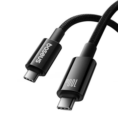 Kup Baseus Tungsten Gold USB-C / USB-C kábel 100W 1.5m (fekete) - BSU8867 - {ean13} - Sklep Home Screen