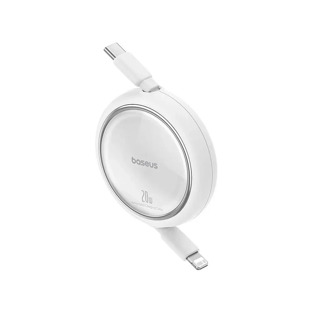 Kabel Baseus Free2Pull USB-C / Lightning 20W 1m (biały) - USB-C - Lightning - Baseus