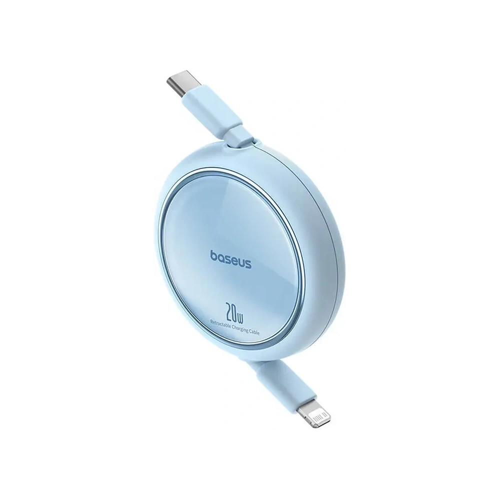 Kabel Baseus Free2Pull USB-C / Lightning 20W 1m (niebieski) - USB-C - Lightning - Baseus