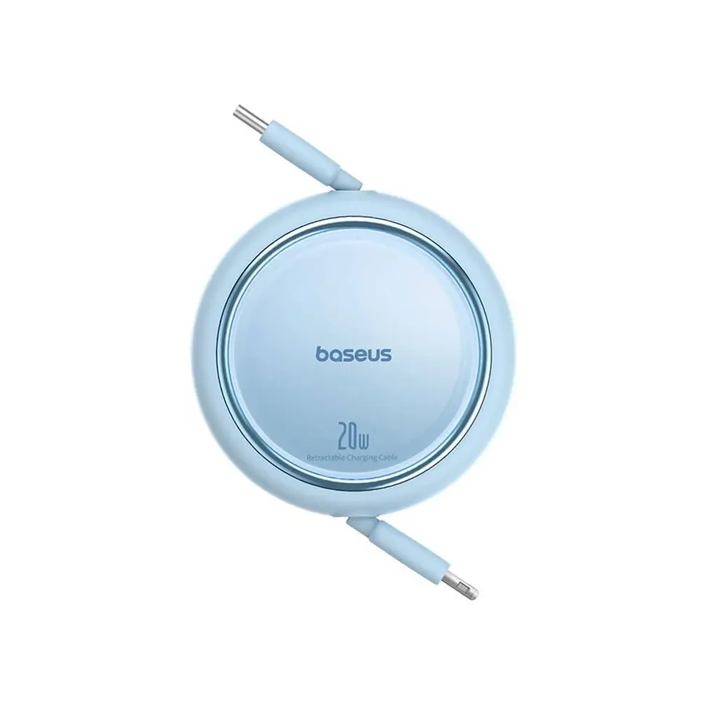 Kabel Baseus Free2Pull USB-C / Lightning 20W 1m (niebieski) - USB-C - Lightning - Baseus