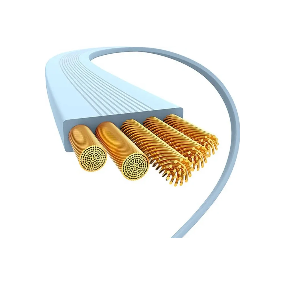 Kabel Baseus Free2Pull USB-C / Lightning 20W 1m (niebieski) - USB-C - Lightning - Baseus