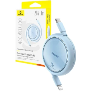 Kup Baseus Free2Pull USB-C / Lightning kabel 20W 1m (modrý) - BSU8869 - {ean13} - Sklep Home Screen