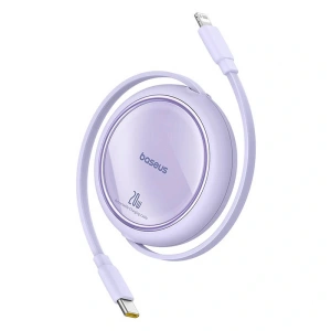 Kup Kabel Baseus Free2Pull USB-C / Lightning 20W 1m (fioletowy) - BSU8870 - {ean13} - Sklep Home Screen