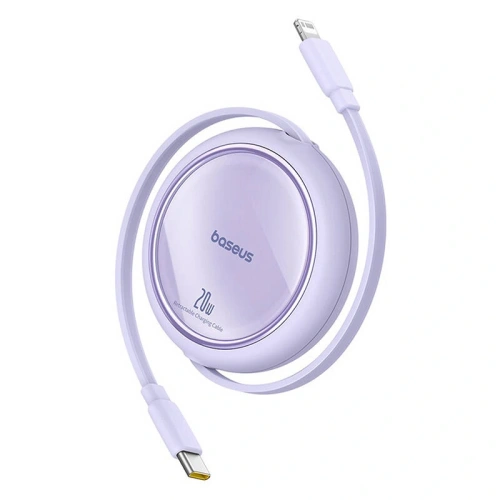Kup Kabel Baseus Free2Pull USB-C / Lightning 20W 1m (fioletowy) - BSU8870 - {ean13} - Sklep Home Screen