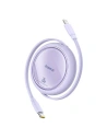 Baseus Free2Pull USB-C / Lightning-Kabel 20W 1m (lila) - USB-C - Lightning - Baseus