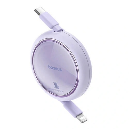 Kup Kabel Baseus Free2Pull USB-C / Lightning 20W 1m (fioletowy) - BSU8870 - {ean13} - Sklep Home Screen