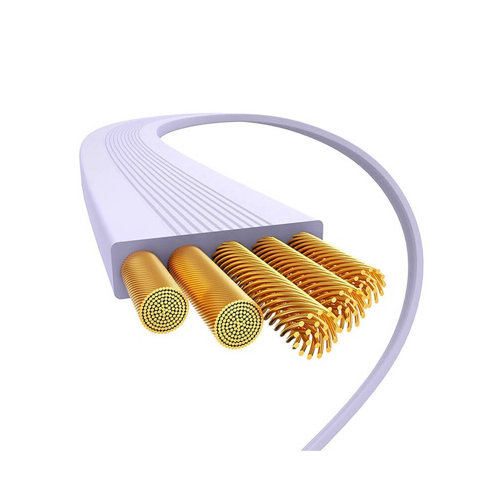 Kabel Baseus Free2Pull USB-C / Lightning 20W 1m (fioletowy) - USB-C - Lightning - Baseus