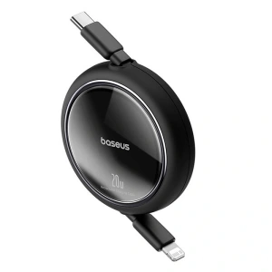 Buy Baseus Free2Pull USB-C / Lightning cable 20W 1m (black) - BSU8871 - {ean13} - Home Screen Store Europe
