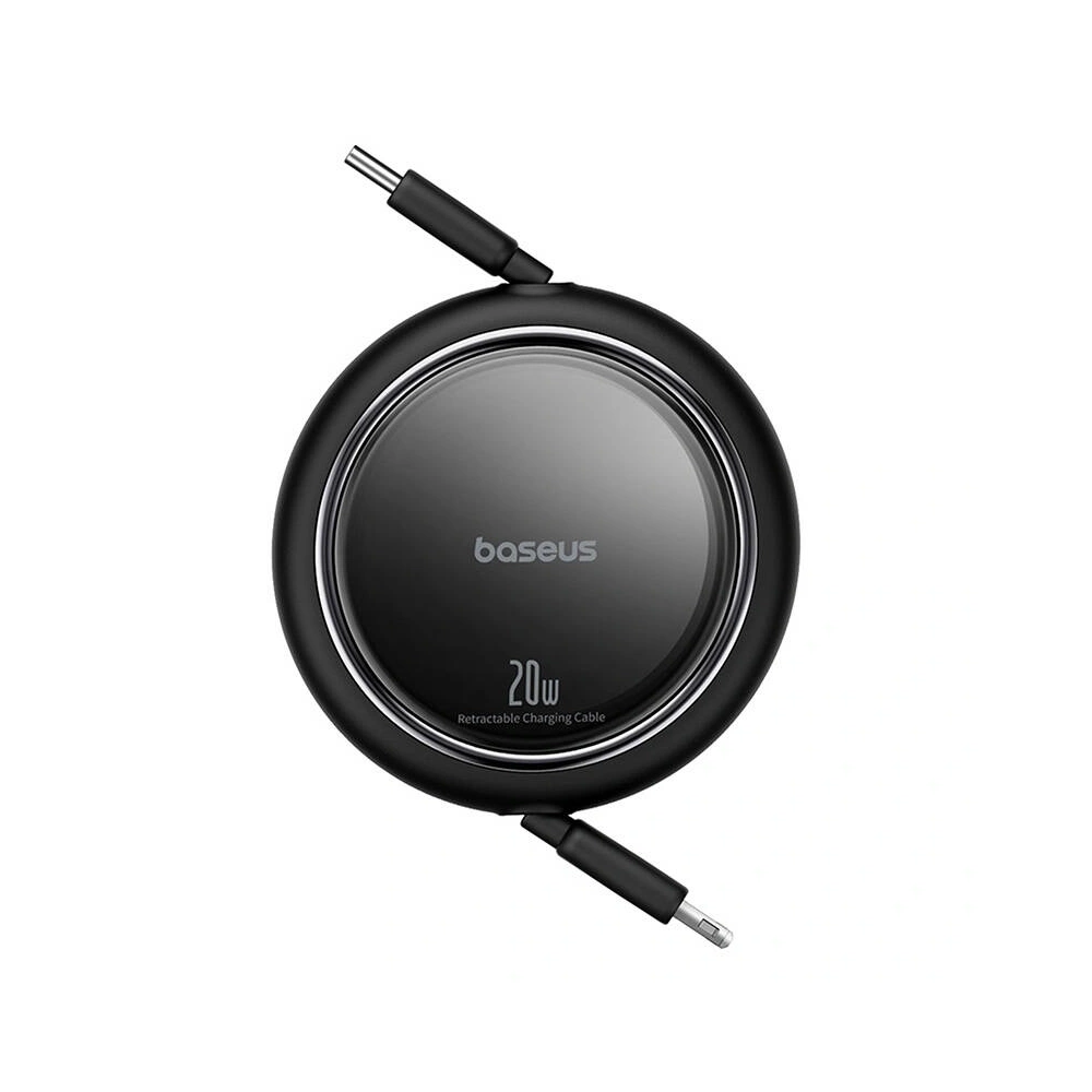 Kabel Baseus Free2Pull USB-C / Lightning 20W 1m (czarny) - USB-C - Lightning - Baseus