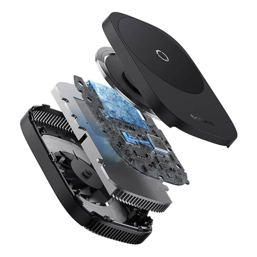 Buy Baseus MagPro II Ultra-Thin cooling holder (black) - BSU8872 - {ean13} - Home Screen Store Europe