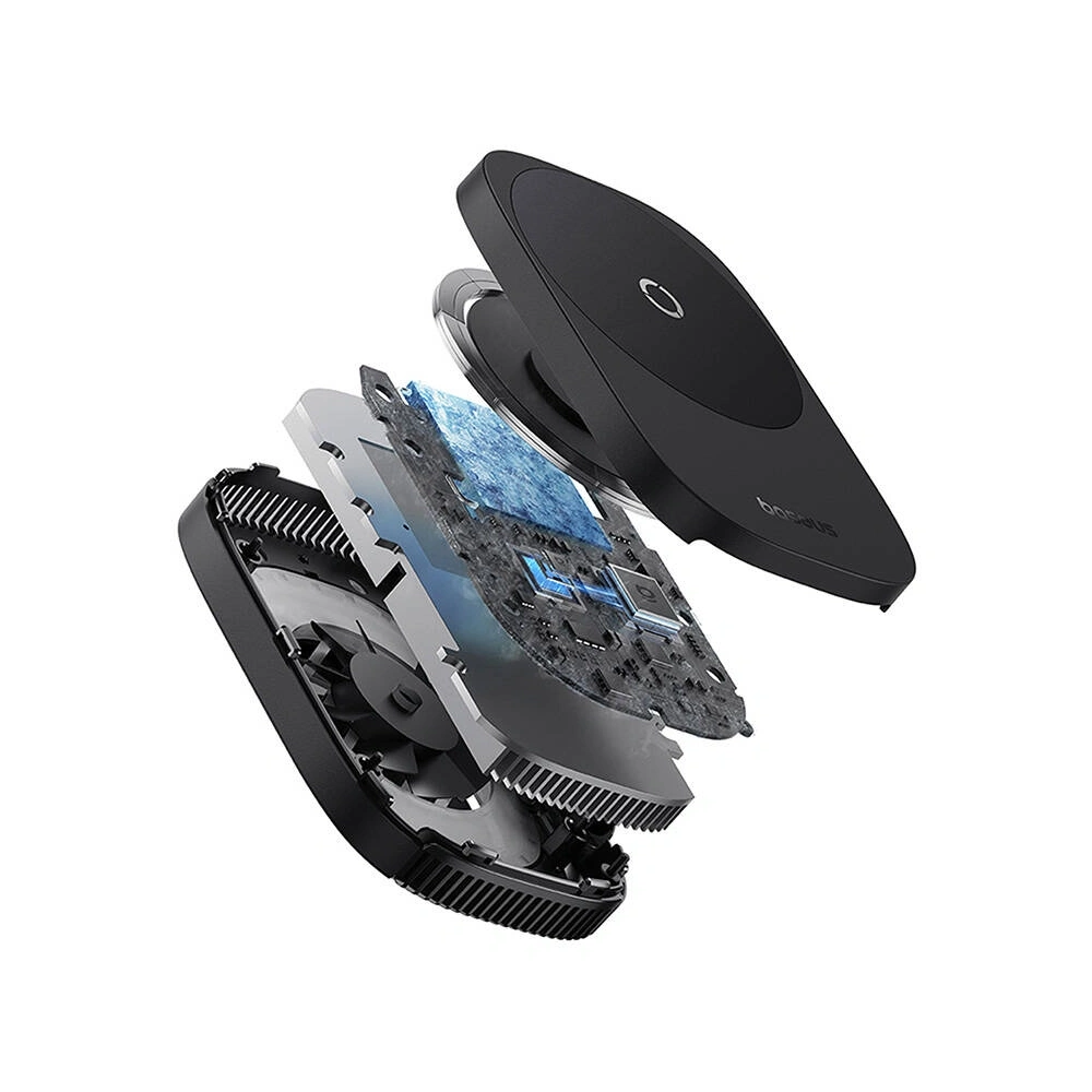 Uchwyt z chłodzeniem Baseus MagPro II Ultra-Thin (czarny) - Pozostałe uchwyty - Baseus