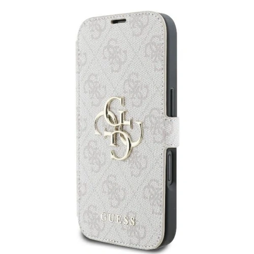 Kup Guess GUBKP16M4GMGPII Apple iPhone 16 Plus kniha 4G Metal Logo růžová - GUE3596 - {ean13} - Sklep Home Screen